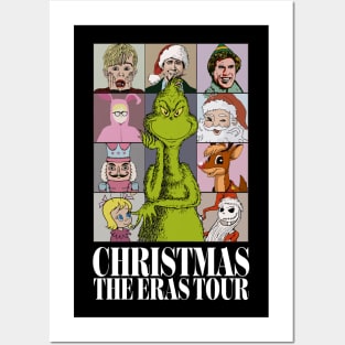 Christmas The Eras Tour Christmas Family And Merry Grinchmas Posters and Art